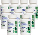 2800 MG Liposomal Glutathione Softgels, Max Absorption, Active Form L Glutathione reductase, Powerful Antioxidant, Health Aging, 60 Softgels