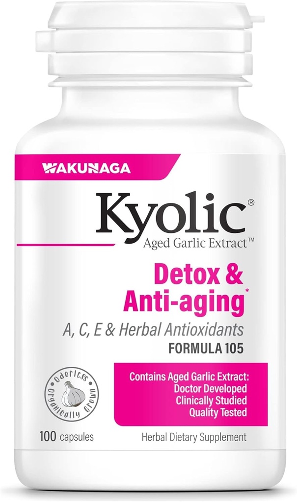 Kyolsk aged hvidløg ekstrakt Formel 105, Detox & Anti- Aging