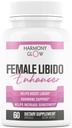 Harmony GIow: Ny Libido Booster for kvinder i 124; Boost Desire, Mood, Energy, Sensitivitetstestet 124; Tribulus, Muira Puama + 12 flere Ultra Dosed kraftfulde ingredienser i 124; Natural & Safe 3. part Testet - 60 kapsler