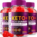 (3 Pack) Proton Keto ACV Gummies Advanced, Proton Keto + ACV Gummies 1000mg, Protein Keto + ACV Apple Cider Vinegar Gummies Anmeldelser, Proton Keto + ACV Vitamin B12 (180 Gummies)