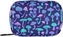 Svampe Farverige Pill Box 7 Dag Pill sag Rejsepille Organizer Bag med lynlås Portable ugentlige Vitamin Medicin Supplement Holder Pouch Bag