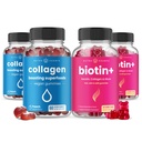 NutraChamps Komplet hår, hud & negle bundle. Biotin, Collagen, Keratin