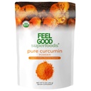 FOEL GOD Superfoods Pure Curcumin Powder, Organic, Non- GMO, Vegan fra Bulk Ground Gurkemeje Root fra Indien, Curcuma Longa fælles tillæg, 5 oz