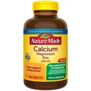 Nature Made Calcium Magnesium Zink med D3- vitamin, Kosttilskud til benstøtte, 300 tabletter