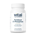 Vital Nutrients Pyridoxal- 5 Fosfat- 1 4; Aktiveret vitamin B6 1 4; Metyleret B6 til Metabolisme, PMS og Menstruel Support * 1 4; Højstyrke P5P Supplement 1 4; Gluten, Dairy, Soy Free