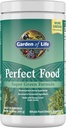 Have of Life Perfect Food Super Green Formel - 30 Servering, 45 Superfoods, Grønne, Frugt og Veggie Juice Superfood Powder Supplement, Probiotika, Organic Spirulina for fordøjelse og immunforsvar