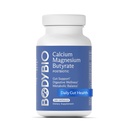 BodyBio Butyrate - Postbiotic for Gut Health, Digestive Support, Bloat, Gas & Constipation Relief, Leaky Gut Repair - Calcium, Magnesium + Butyric Acid Supplement for GI Wellness