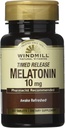 Windmill Melatonin Tabs, 10 mg, T / R Wmill 60