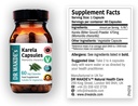 DR WAKDE 's Karela kapsler (Bitter Gourd, Bitter Melon, 60 Veg Caps, Plant- baseret supplement, Ayurvedic Herb, All Natural, Vegan)