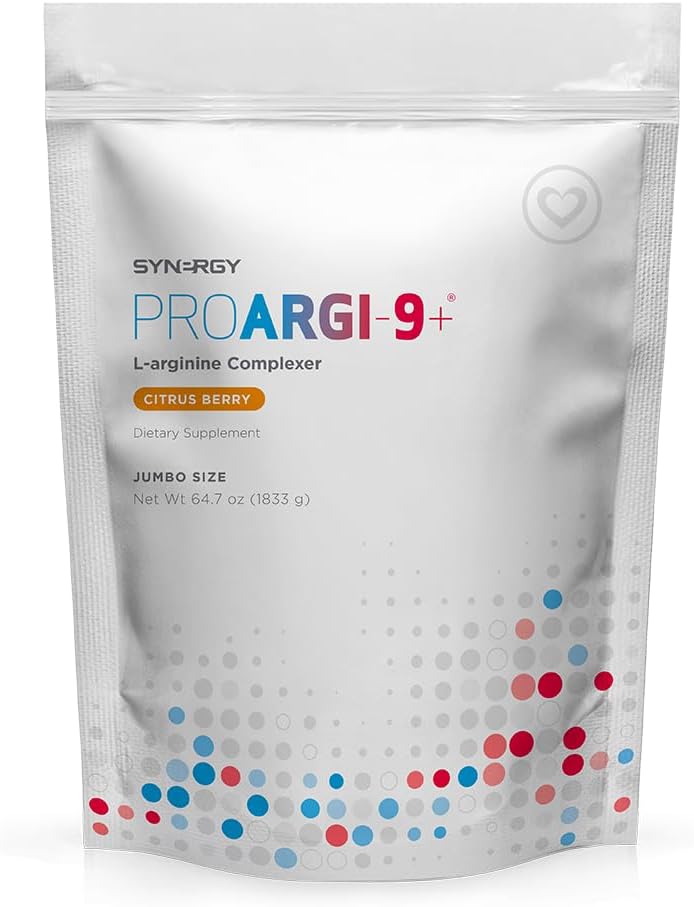 Synergy ProArgi- 9 Plus L- Arginin Complexer Kosttilskud - Citrus Berry Jumbo - 64.7 Oz