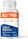 Bulletproof CoQ10 Energy Softgel, 30 Count, Supplement to Power Your Brain & Body