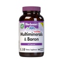 Bluebonnet Multi Minerals Supplement Plus Boron Chelated Magnesium Kalium Copper Selenium Mangan Chrom & Zink Complex for Women & Men - Ingen jern, Non- GMO, Gluten- fri - 180 Vegetabilske kapsler