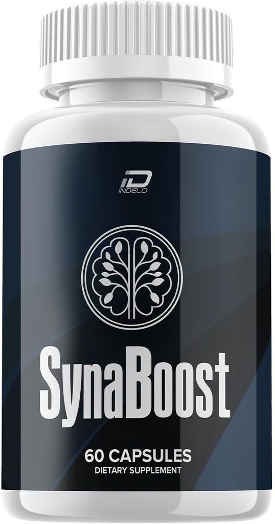 SynaBoost Brain supplement kapsler - All- Natural Maximum Strength Formel til forbedret hukommelse og fokus piller, Syna Boost support og anmeldelser (1 pakke - 60 kapsler)