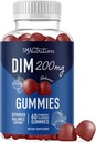 DIM Gummy; 124; 200mg Gummy Balance Gummies for PMS, Menopause, Hormonal Acne & More; Estrogen Balance & Detox for kvinder og mænd; med 50mg Beet Root for Antioxidant Support; Gluten- Free