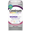 Centrum sølv kvinders Multivitamin til kvinder 50 Plus, Multivitamin / multimineral supplement med vitamin D3, B Vitamin, non-GMO ingredienser, understøtter hukommelse og kognition hos ældre voksne - 100 Ct