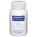 Ren indkapsling CoQ10 60 mg 2 gange 124; Coenzym Q10 tillæg for energi, antioxidanter, hjerne og cellulær sundhed, kognition og cardiovaskulær støtte *