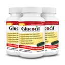Glucocil - Softgels - Premium Blood Sugar Support - Over 2 Millioner flasker solgt - Understøtter alle 3 Blood Sugar Essentials - Siden 2008, med Berberine, Proprietary Mulberry Leaf, og mere, 3-Pack