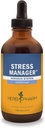 Herb Pharm Stress Manager Flydende Herbal Formel med Rhodiola og Holy Basil Liquid Ekstrakter - 4 Ounce