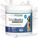 NWC Naturals Total- Biotics, Kat & hund Probiotika til fordøjelsessygdomme med Prebiotic, Unflavored Probiotic for Dogs & Cats, Supplement for Gut, Skin, Coat, Mave Relief, 100 Servering, 2.22 Ounces