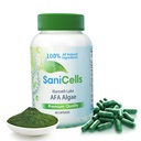 TROYA Sani Cells AFA Blue- Green Algae Capsules Name 124; Stem Cells Organic Superfood # 124; Understøtter energi, mental Klarhed, og afgiftning # 124; Celulas Madre fælles støtte & Muscle Pain - immunsystemet støtte