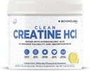 Lemon Lime Creatin HCL Pulver • 124; Micro- Dosed High Absorption Creatin • 124; naturligt aromatiseret & sødet • 124; Stimulant- Free • 124; Vegan, Gluten- Free • 124; Pre / Post workout Supplement • 124; 60 Servering