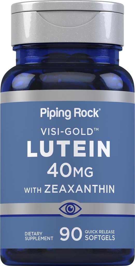 Piping Rock Lutein med Zeaxanthin 40mg