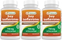 Bedste Naturals Soy Isoflavones 750 mg 120 Kapsler (120 Tæl (pakning med 3))