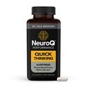 LifeSeasons NeuroQ - hurtig tænkning supplement piller - øger Alertness + understøtter Mental Focus - L- Theanine Koffein L- Tyrosine & Beta- Alanine (60 kapsler)