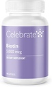 Celebrate Biotin 5,000 mcg - 90 Count