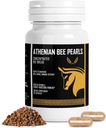 Bee Pollen Supplement Athenian Bee Pearls Buddha 124; Naturlig Immunitet & Vitality Support Bee Pollen Capsule Buddha 124; Spartan Bee Brød Extract & Vitamin C Buddha 124; Ikke GMO, Intet syntetisk, Alle naturlige økologiske Bee Pollen