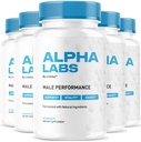 (5 Pack) Alpha Labs, Alpha Labs Kapsler, AlphaLabs, Alfa Labs, Alpha Labs Max Performance, Advanced Formel, Alpha Labs, Alpha Strenght Labs, Alfa Labs Kapsler, 300 Kapsler til 5 Måneder