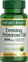 Nature 's Bounty Primrose Oil 1000mg, fremmer kvinders sundhed, urte supplement, Gluten Free, 60 Rapid release Softels