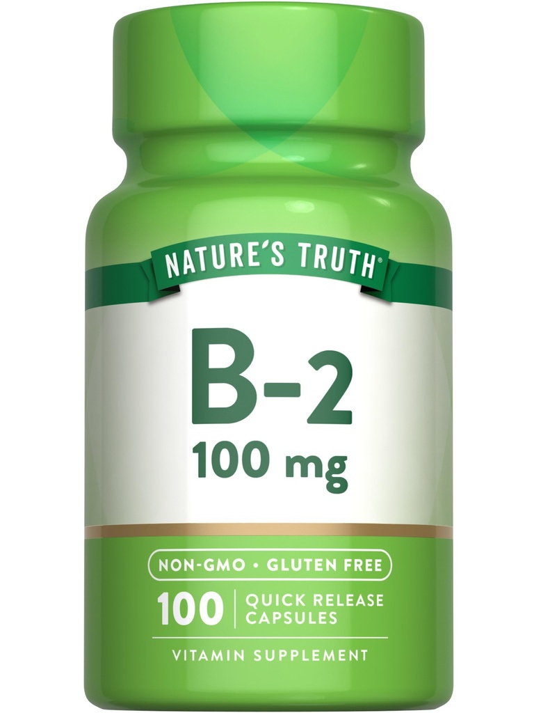 Nature 's Truth B2 Vitamin Note 124; 100mg