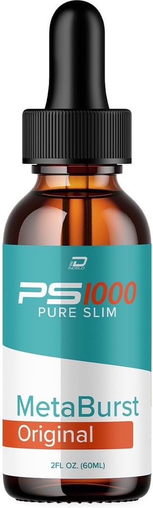Metaburst PS1000 Pure Drops Liquid Supplement - PS1000 Metaburst Liquid Drops, PS1000 Original Metabolic Support Supplement, PS1000 Pure Metaburst Anmeldelser (1 pakke - 1 måned Tilgang)