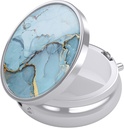 Nipichsha Pill Box, Lille Pill sag for purse & Pocket, Cute Travel Medicine Organizer, Portable Medicine Container Holder til at holde vitaminer, Medicin, Fish Oil & Supplement, Light Blue Marble