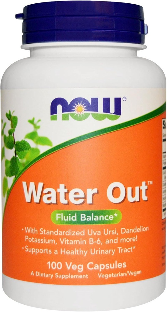 Nu fødevarer, (2 Pack) Vand ud, Fluid Balance, 100 Veggie Caps