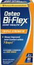 Osteo Bi- Flex Triple Strength, Glucosamin Chondroitin med C-vitamin Joint Health Supplement, overtrukne tabletter, 80 Greve