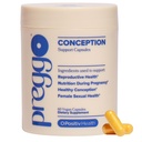 O Positiv Preggo Conception Support Capsules for Women - OBGYN-Formulerede præ-prenatale vitaminer med klinisk-Studerede Ingredienser - CoQ10, N-Acetyl Cystein - Kvinde Seksuel sundhed, 60 Ct (Pack of 1)