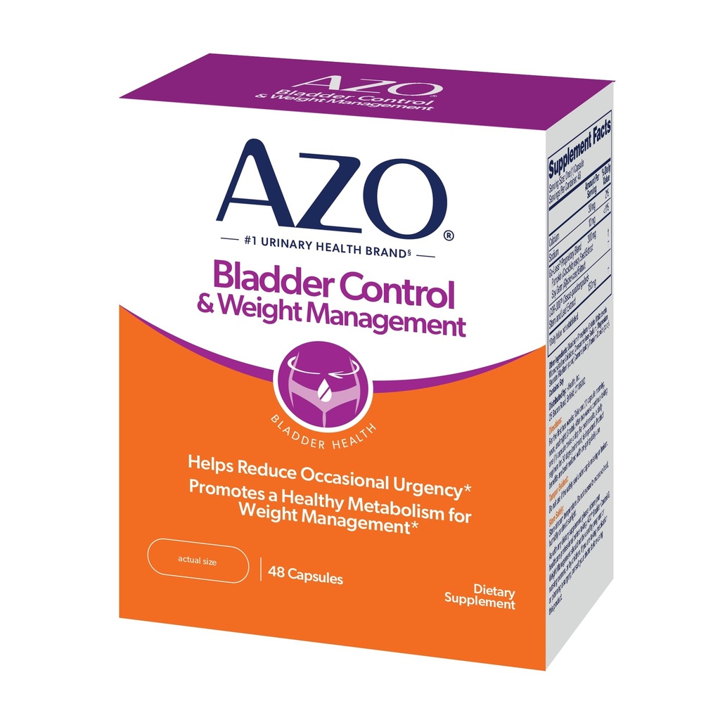 AZO Blogen Control med Go- Mindre ® & Vægt Management Kosttilskud • 124; Hjælper med at reducere Lejlighedsvis Ulykke * • 124; fremmer sund stofskifte * • 124; Understøtter en god nats søvn * • 124; 48 kapsler