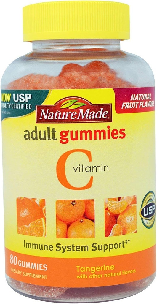 Nm Voksen Gummier Vitamin Størrelse 80ct Pv Voksen Gummier Vitamin C 80ct