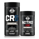 PMD Sports CR5 Professional Creatin Complex (240 kapsler) Sports Nitro CM nitratoxid (90 kapsler)