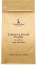 PURE ORIGINAL INGREDIENSER Cranberry Extract, Glutenfri, Urtetilskud (2 Pund)