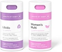 Sundhed af Habit føler dig selv Kit - Libido Blend (60 kapsler) & Kvinders Multi supplement (60 kapsler), Ikke GMO, Sukker fri