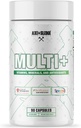 Axe & Sledge Multi Plus Multivitamin MSD 124; 24 Biotilgængelige Vitamin & Minerals, Ashwagandha MSD 124; Multivitamin for kvinder og mænd til daglig ernæring Support