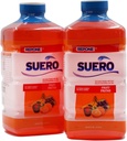 SUERO Electrolyte Solution with Zink, Rehydrates, Restores Minerals and Nutrients, Strawberry Flavor, 33.8 Fl Oz (pakke med 2)