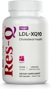 Res- Q LDL- XQ10 (tidligere LDL- X) Rød gær ris og CoQ10 Supplement, 120 kapsler