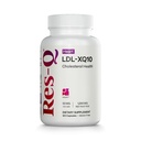 Res- Q LDL- XQ10 (tidligere LDL- X) Rød gær ris og CoQ10 Supplement, 120 kapsler
