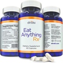 Dirobi spise noget Xylose isomerase Fructose Malabsorption enzymer, FODMAP supplement, fordøjelsesenzymer for bedre laktose, fedt, protein & kulhydrat fordøjelsesgas & bloating Relief 60 kapsler