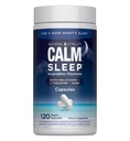 Naturlig Vitality Rolig søvn Magnesium supplement, Melatonin & Magnesium Citrat, Søvnstøtte kapsler, Gluten Free, Vegan, Non- GMO, Hjælper Kropsevnen i søvn, 120 Kapsler