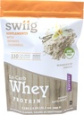 swiig Lo- Carb Whey Protein Powder, Madagaskar Vanilla, Isolate, Ingen kunstige flavors, Farver eller sødestoffer, Ingen Fillers, 2.2 Pound Bag